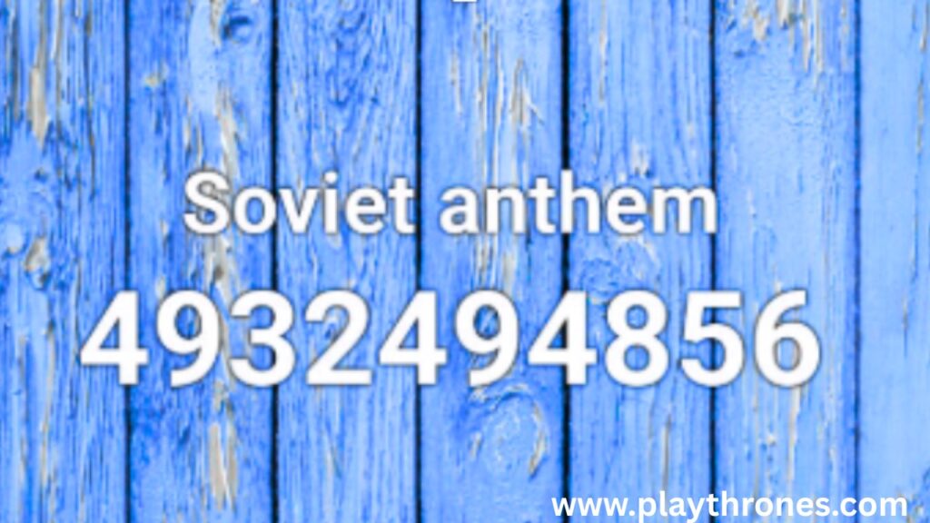  Soviet Anthem Earrape Roblox ID – Working Music Codes & Loud Versions